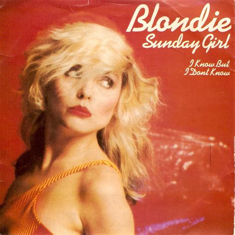 BLONDIE Sunday Girl Vinyl Record 7 Inch French Chrysalis 1979