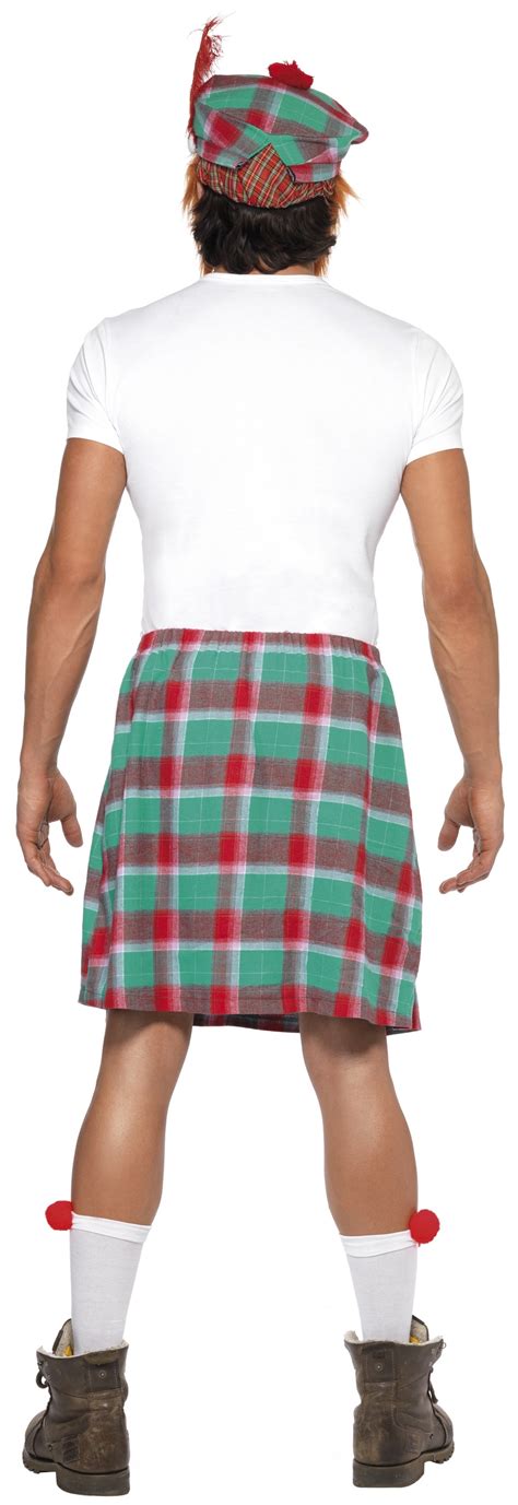 Kilt escocés verde para adulto: Accesorios,y disfraces originales ...