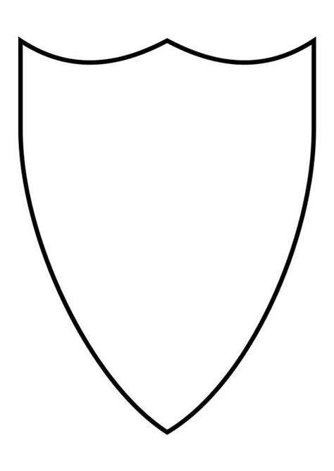 Captain America Shield Coloring Page : Shield Coloring Medieval Captain ...