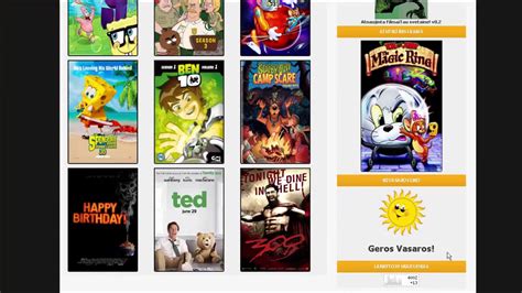 filmai internetu nemokamai youtube