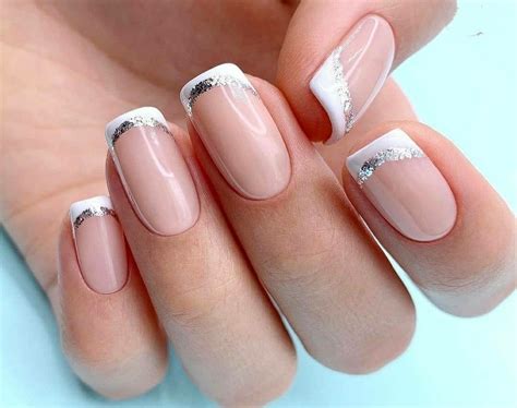 Фото Дизайна Ногтей 2023 Френч — Richnail.ru
