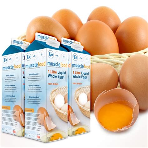 Liquid Whole Eggs | Meat & Sports Nutrition at Wholesale Prices from MuscleFood