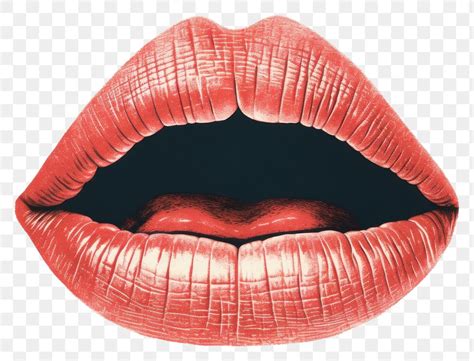 PNG Mouth lipstick red moustache. | Free PNG - rawpixel
