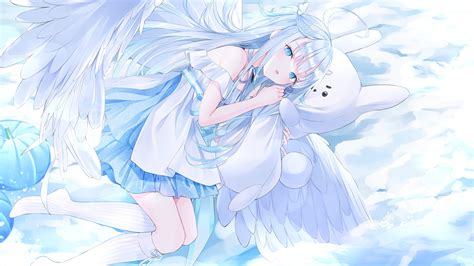 aliasing amatsuka uto amatsuka uto (channel) angel blue eyes bunny ...