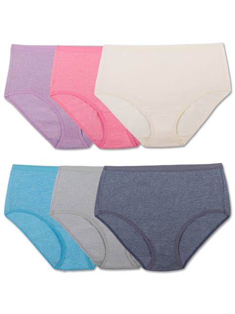 Fruit of the Loom Women's Beyondsoft Cotton Brief Underwear, Microfiber