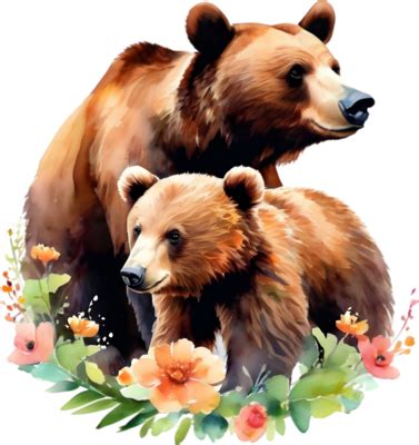 Mama Bear PNGs for Free Download