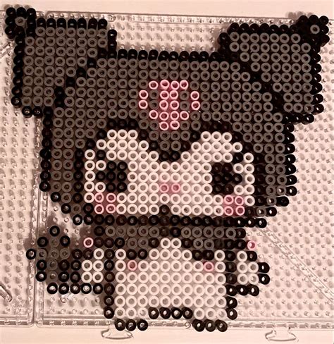 Kuromi perler beads – Artofit