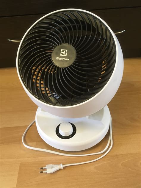 Обзор от покупателя на Настольный вентилятор Electrolux ETF-107W ...