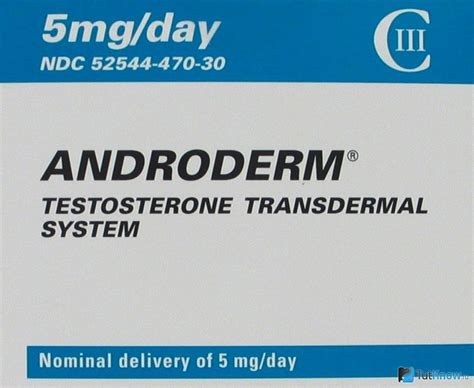 Тестостероновые пластыри Androderm: применение, противопоказания и ...