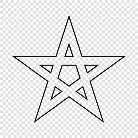 Thin line emblem of Morocco 22730168 Vector Art at Vecteezy