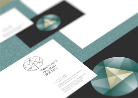 Benchmark Houston Builders | Custom Logo Design & Brand Identity Project