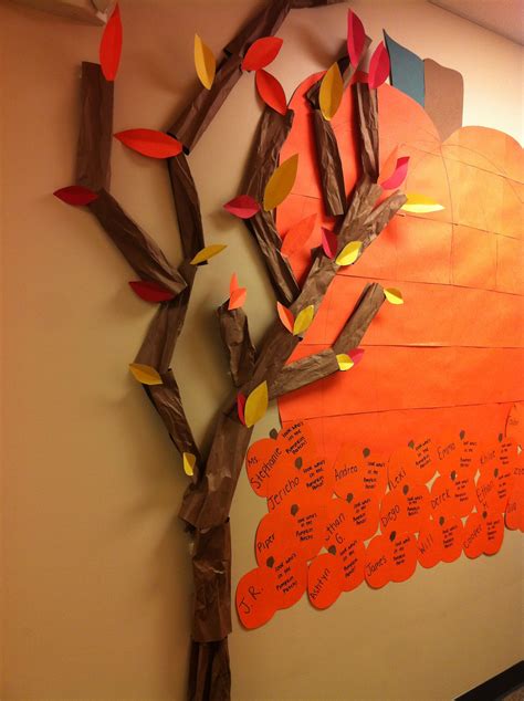 fall wall decor     pre school class preschool decor fall