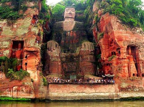 Leshan Buddha Undergoes "Physical" Examination and Repairs ...