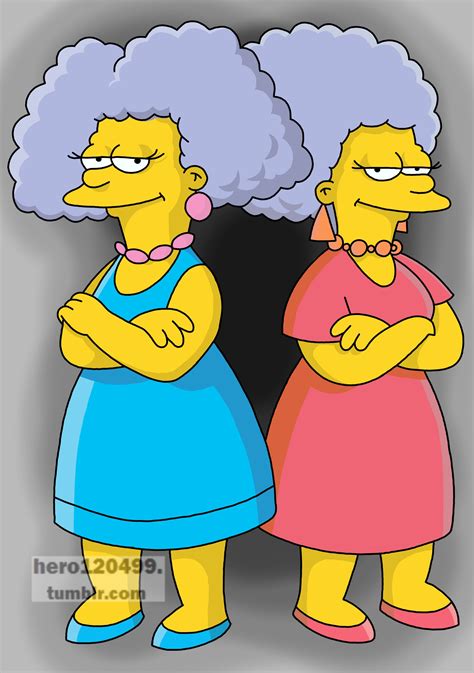 Patty and Selma Bouvier | Selma bouvier, The simpsons, The simpson