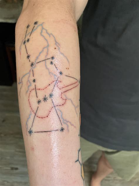 constellation tattoo orion