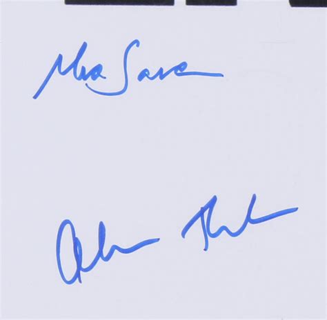 Matthew Broderick, Mia Sara & Alan Ruck Signed "Ferris Bueller's Day