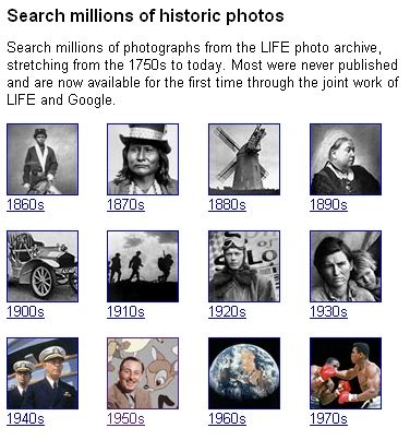 LIFE photo archive hosted by Google » BagOfNothing.com