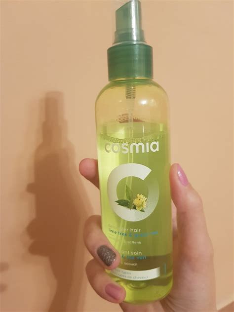 Спрей для легкого расчесывания волос Cosmia Lime tree & green tea | отзывы