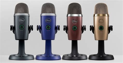 Blue Yeti Nano - микрофон для стриминга, skype, youtube