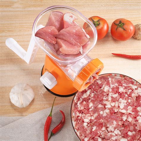 Ручная мясорубка с насадкой для изготовления колбасы (4842) - купить по ...