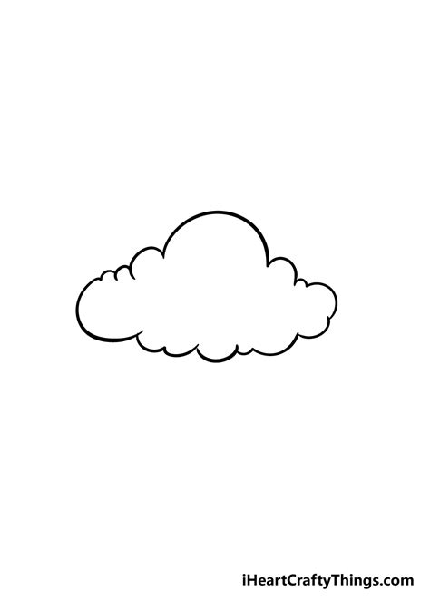 How to Draw Clouds: Step-by-Step Guide for Beginners - Drawings Easy ...