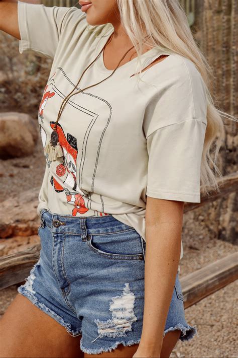 HIDDEN GEMS | Western Wonder Cowgirl Boots Tee | Jane.com