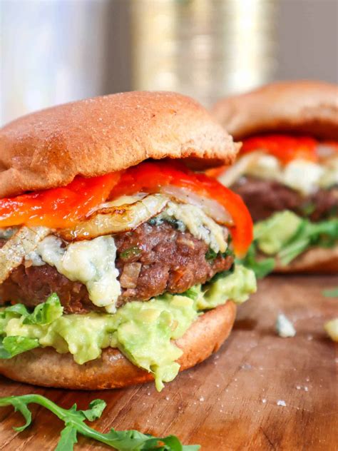 Best Juicy Bison Burgers - Good Food Baddie