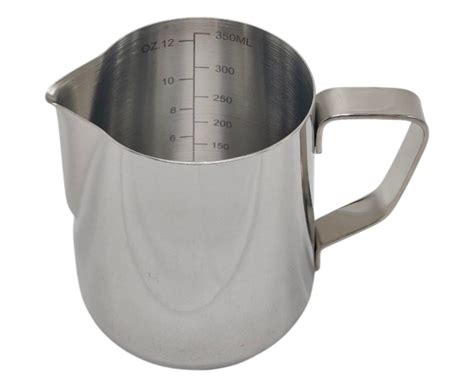 CoffeeTools Питчер стальной 350 мл с мерной шкалой | Магазин кофейного ...
