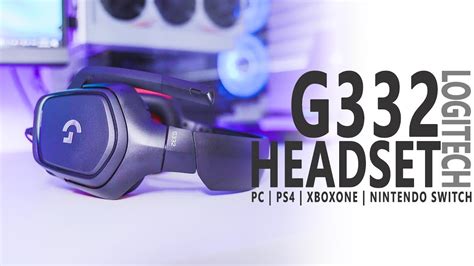 Logitech G332 Headset Review - PC, PS4, XboxOne & Nintendo Switch - YouTube