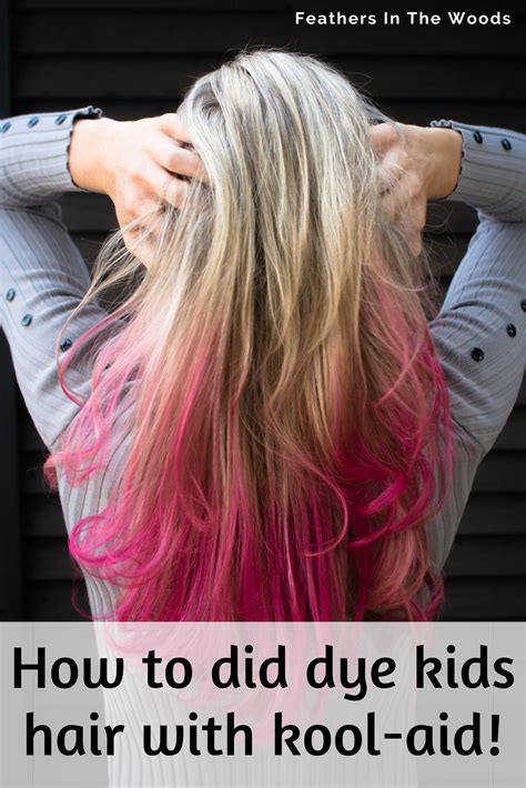 hair dyed with kool aid 5