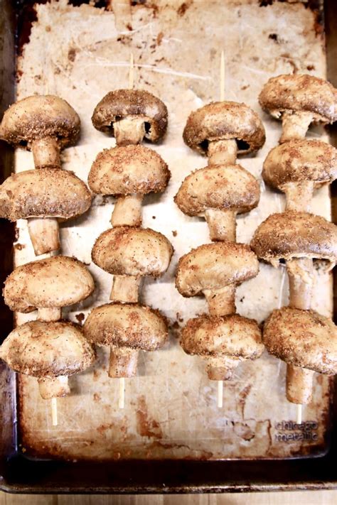 how to cook grilled mushrooms