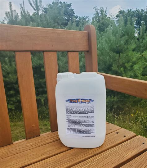 5 Liter - Tungöl Natur (17,91€/l) - Farbmanufaktur Potsdam