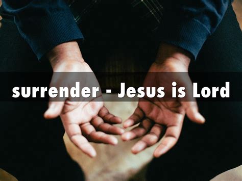 surrender jesus  lord  sarah jobson