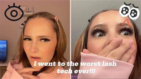 I went to the most BIT*HI!! lash tech ever(STORYTIME) - YouTube