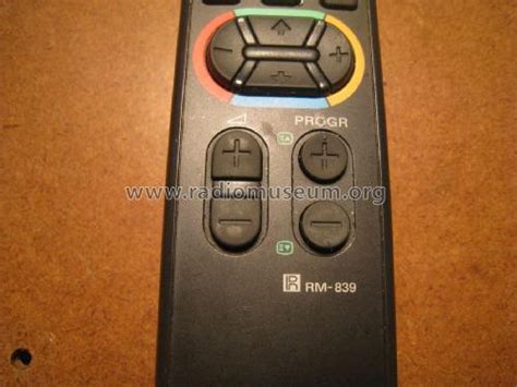 RM-839 Misc Sony Corporation; Tokyo, build 1990 ?, 3 pictures, Japan ...