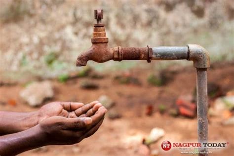 water supply  west nagpur localities  march