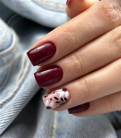 35 Beautiful Red Wine Nails for a Dark and Chic Manicure