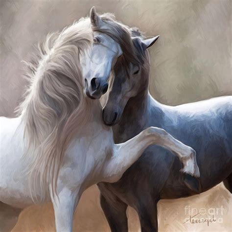 digital equine painting ix digital art  texasgal digital art fine