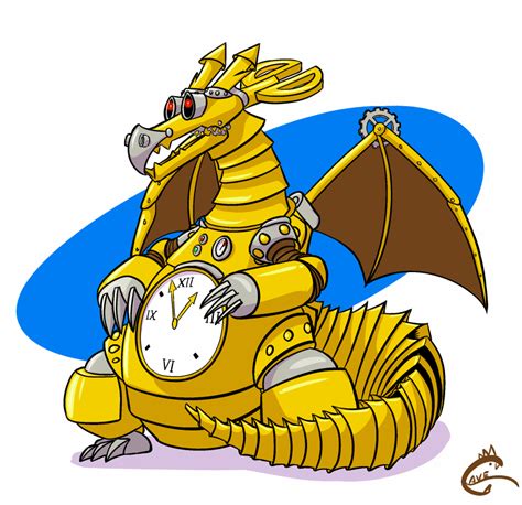 clockwork dragon weasyl