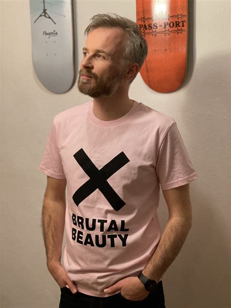 BRUTAL BEAUTY — Brutal Beauty T-Shirt (Big X Pink)