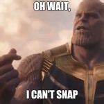 Thanos snap Meme Generator - Imgflip