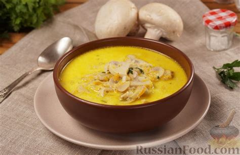 Суп из шампиньонов, рецепты на RussianFood.com: 291 рецепт супа из ...