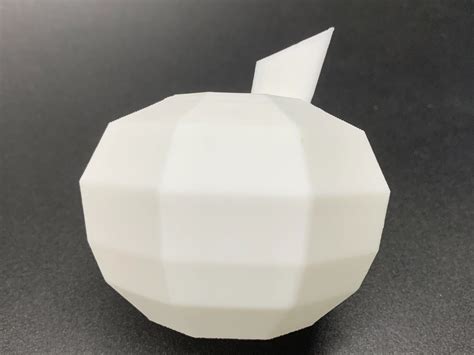 3D Printer Files | 3MF File | Low Poly Apple | Creality Cloud