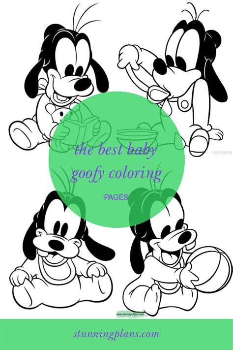 The Best Baby Goofy Coloring Pages - Home, Family, Style and Art Ideas