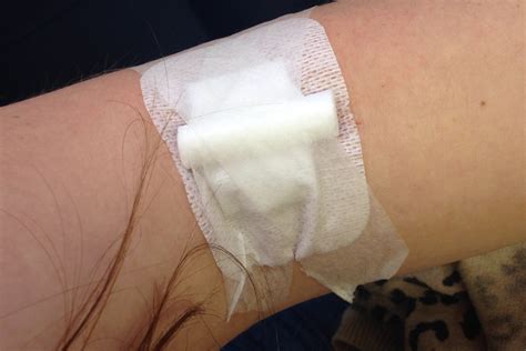 Giving blood