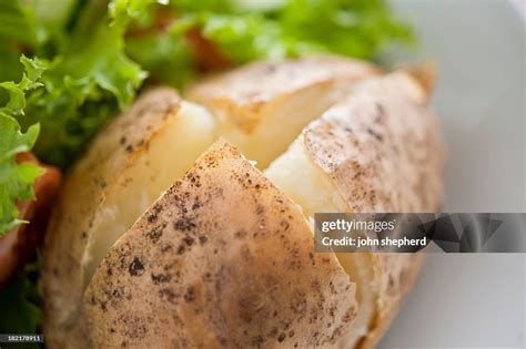 plain jacket potato high res stock photo getty images