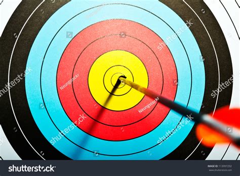 arrows archery target stock photo  shutterstock
