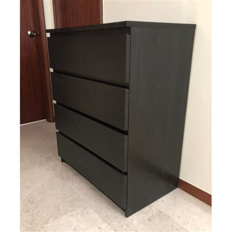 MALM - Dark Brown, Furniture & Home Living, Furniture, Tables & Sets on ...