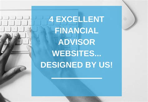 4 Excellent Financial Advisor Websites...Designed By Us!