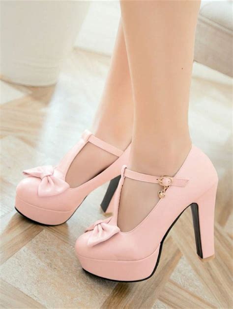 Spring & Summer Business Waterproof Platform Chunky Heel Lady High-Heel ...